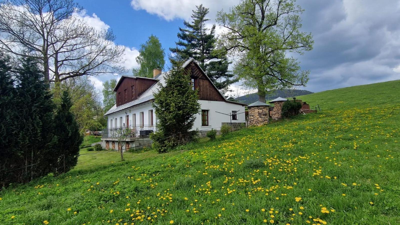 Kněžice 25, chalupa v Krkonoších Vrchlabí Exterior foto